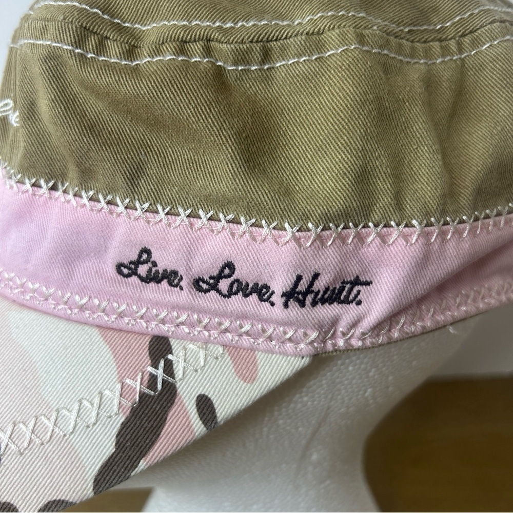 Pink and Tan Camouflage Hat - Picture 6 of 7
